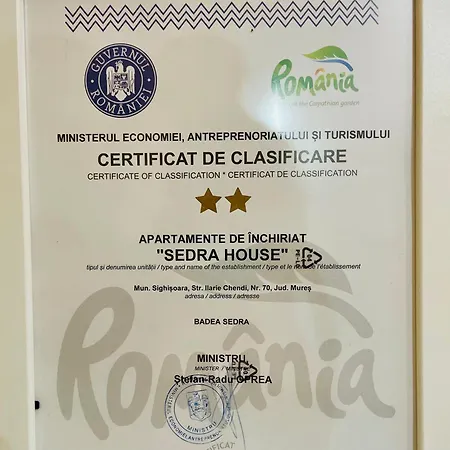 Сasa de vacaciones Sedra House Sighişoara